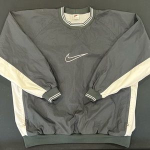 Vintage Nike nylon crew neck